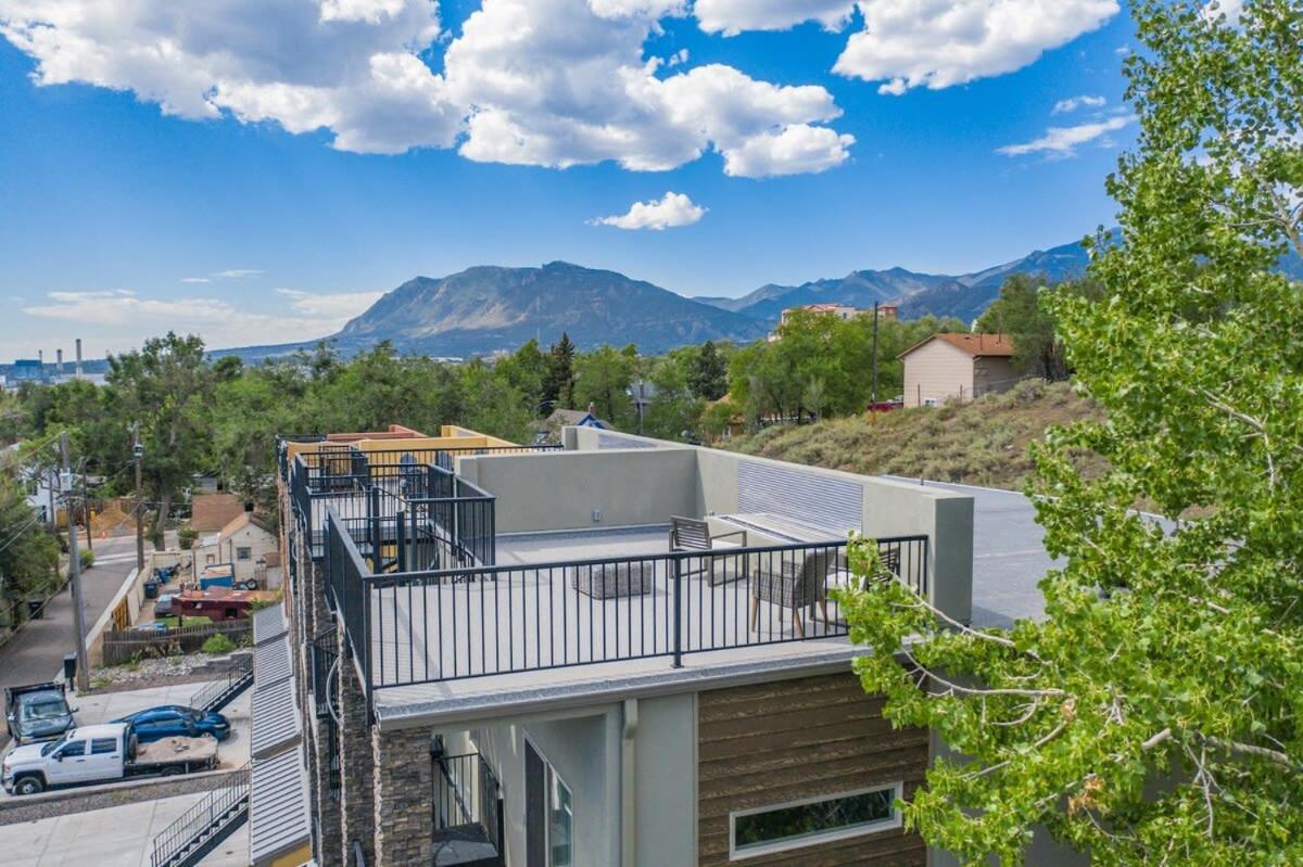 4Bd Home W Rooftop Patio Fire Pit & Mountain Views Κολοράντο Σπρινγκς Εξωτερικό φωτογραφία